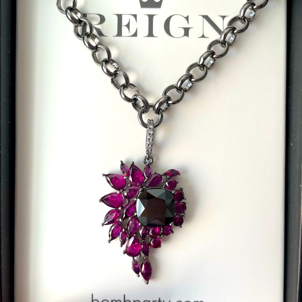 Bomb Party Reign Villain Never Fear the Flames Necklace